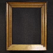 20th Century Dutch Lacquered And Gilded Frame