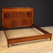 20th Century Italian Louis XVI Style Double Bed