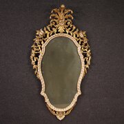 20th Century Italian Louis XV Style Gilded Mirror
