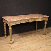 20th Century Italian Lacquered Console Table 