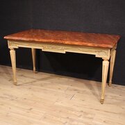 20th Century Louis XVI Style Lacquered And Painted Table