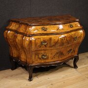 20th Century Venetian Wooden Dresser Chest