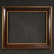 20th Century Lacquered And Gilded Wooden Frame