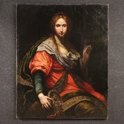  Ancient Italian Painting From The 17th Century