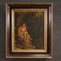 Antique French painting of St. John the Baptist 
