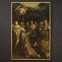 Antique Italian painting Marriage of the Virgin 