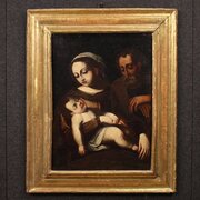 Antique Italian Painting From The 17th Century