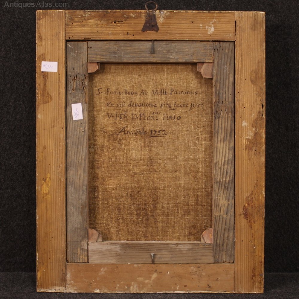 Antiques Atlas Antique Italian Religious Painting Saint Pantaleon