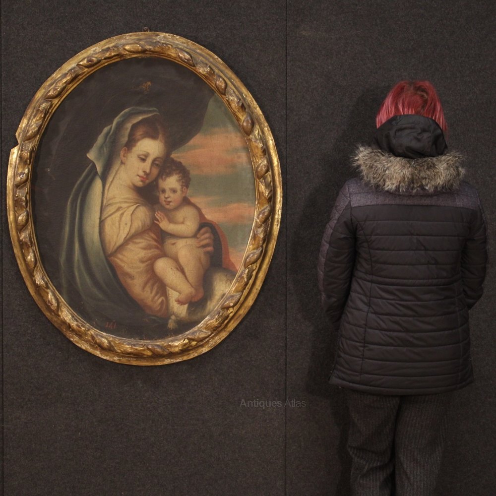 Antiques Atlas Antique Madonna With Child From The 18th Century