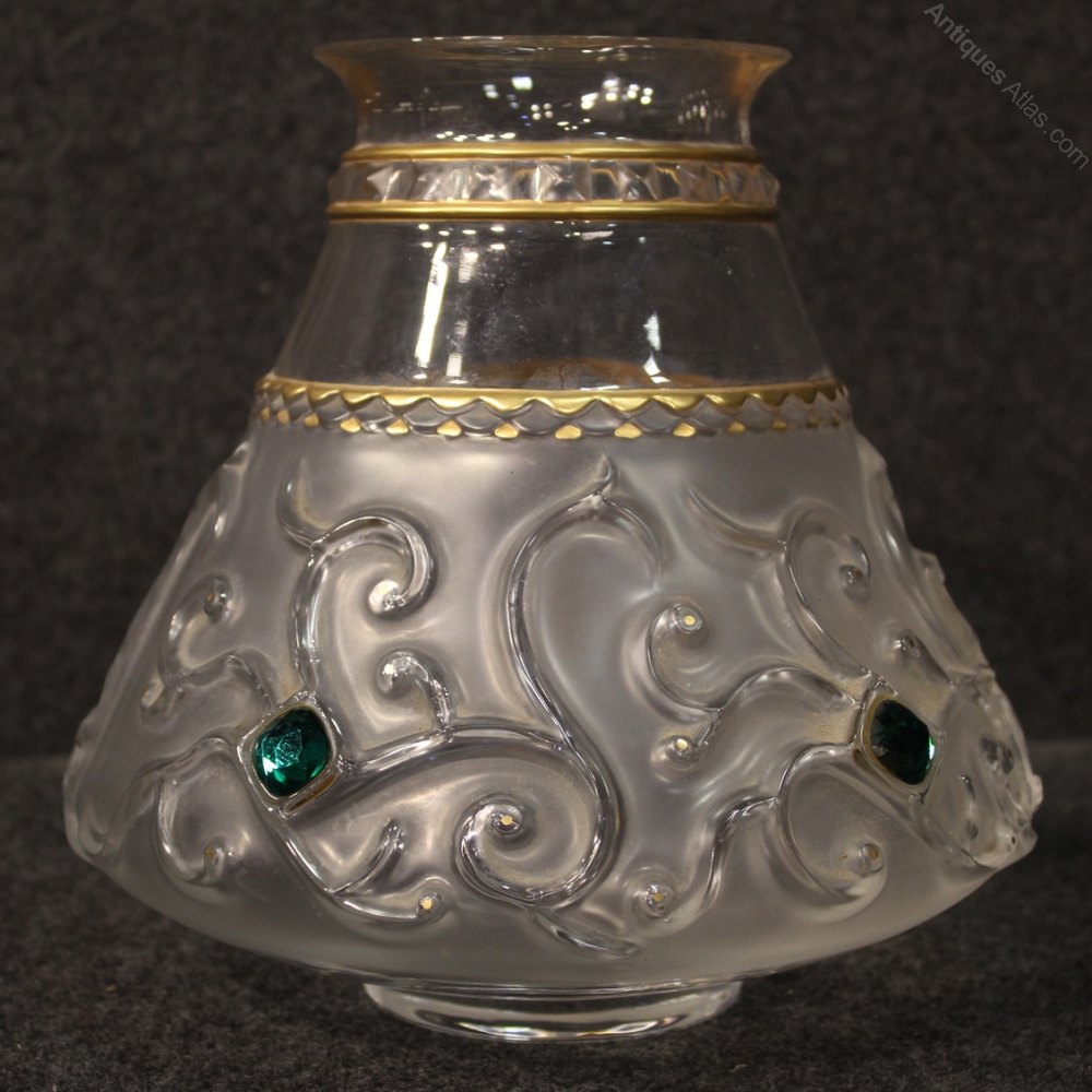 Antiques Atlas French Crystal Vase Royales De Champagne