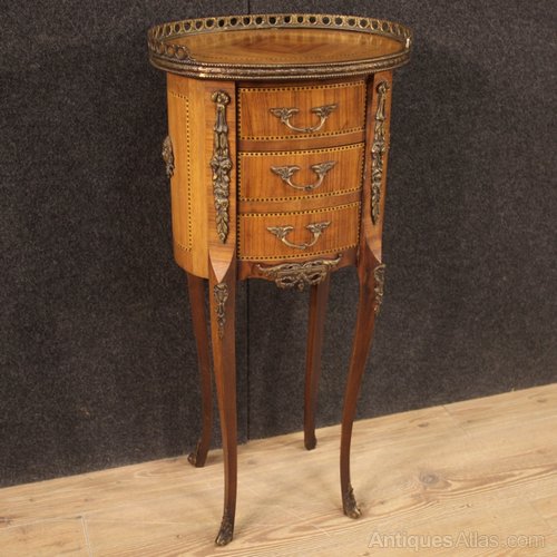 Antiques Atlas French Inlaid Side Table