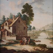 Great 18th Century Italian Landscape Painting