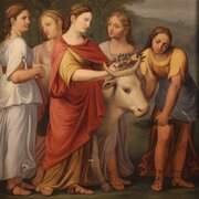 Great 19th-century Neoclassical Painting