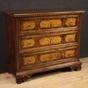 Great 20th Century Inlaid Chest Of Drawers