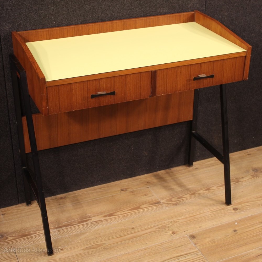 Antiques Atlas Italian Design Desk In Walnut