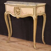 Italian Lacquered Console From 20th Century