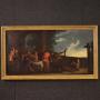 Italian painting Bamboccianti genre scene 