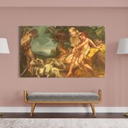 Italian Painting Diana The Huntress 20th Century