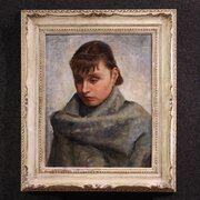 Italian Painting Portrait Of A Woman