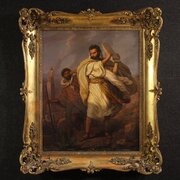 Painting Of Moses, Signed By Focosi And Dated 1852