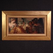 Painting Signed Pompeo Massani Allegory Of Victory