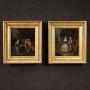 Pair Of 18th Century Antique Paintings