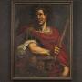 Rare Italian painting portrait of Julius Caesar 