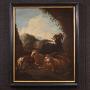 Refined Bucolic Landscape Painting 17th Century
