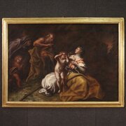 Religious Painting From The 17th Century