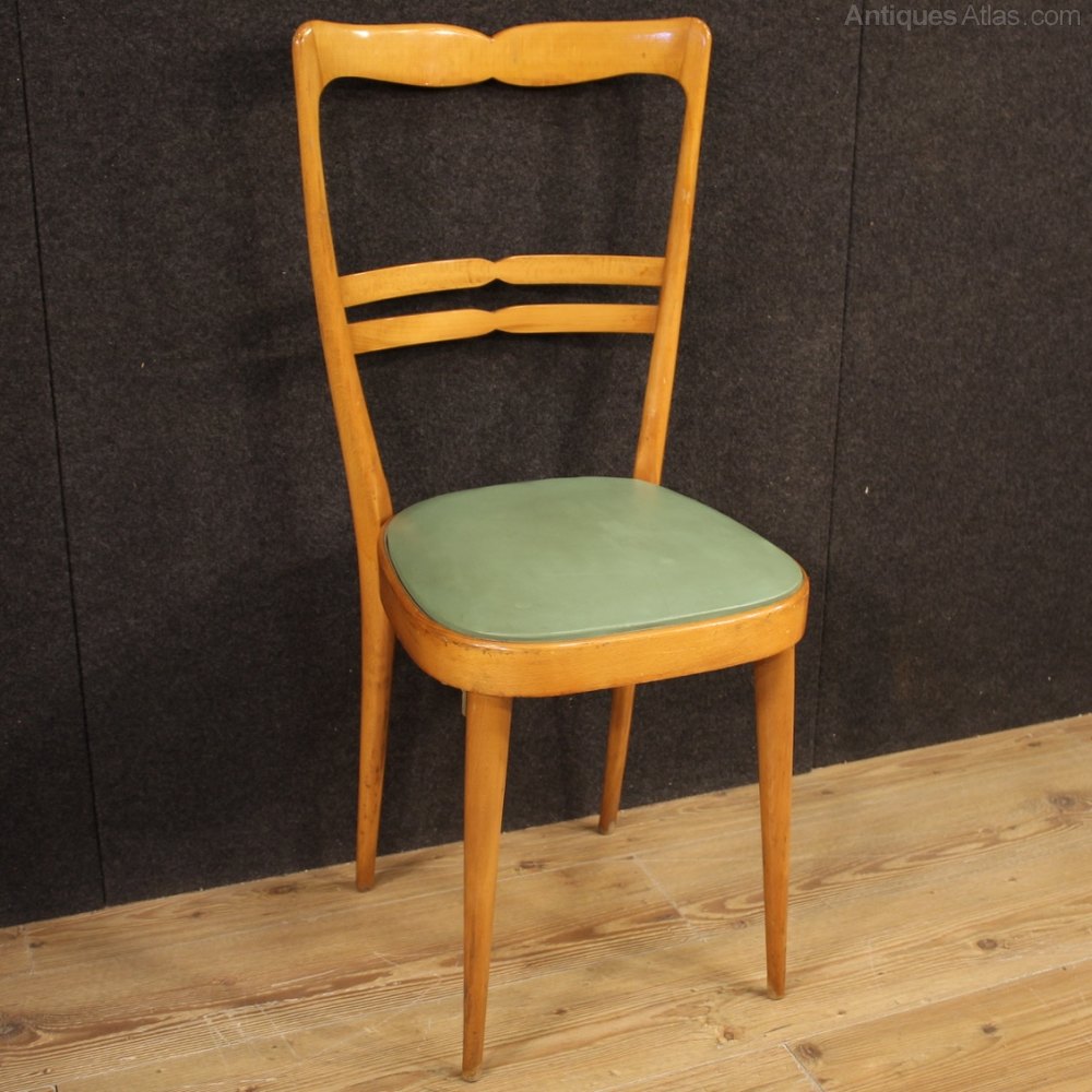 Antiques Atlas Six Italian Design Chairs In Exotic Wood