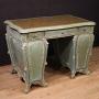 Venetian Lacquered And Painted Writing Desk 
