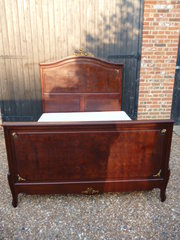 French Mahogany Bed