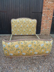 French Upholstered Double Bed