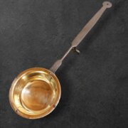 Early 18th Century Welsh Down Hearth Skillet/Pan 