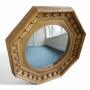 Large English Regency Convex Mirror 27 1/4 width