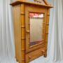 Miniature Apprentice Faux Bamboo Armoire