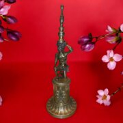 Rare Antique Brass Figural Doorstop