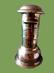 Trench Art Post Box/Money Box C.1918