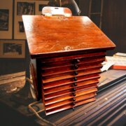 Victorian Coin Collectors Cabinet