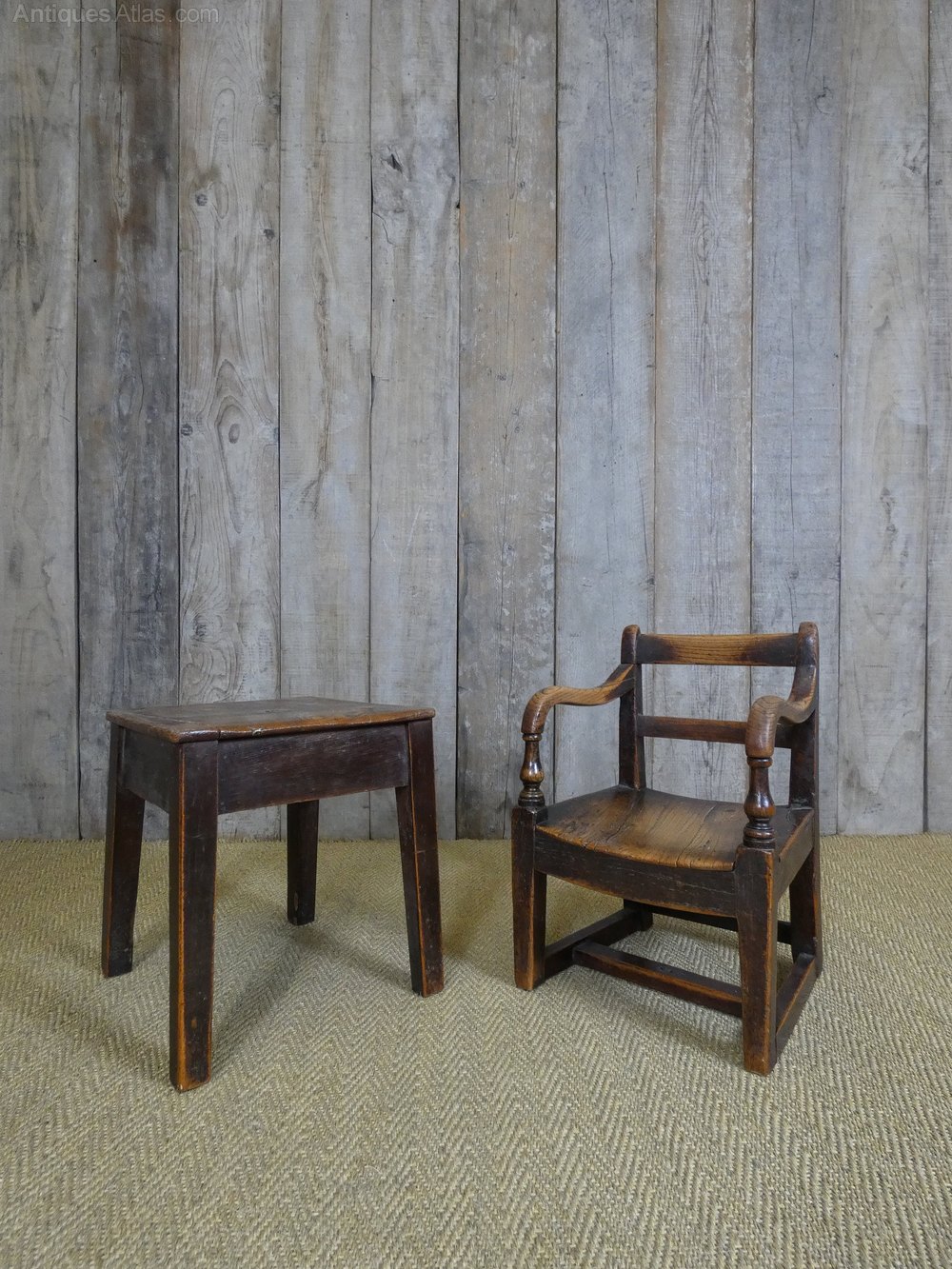 Childs Chair And Table Antiques Atlas