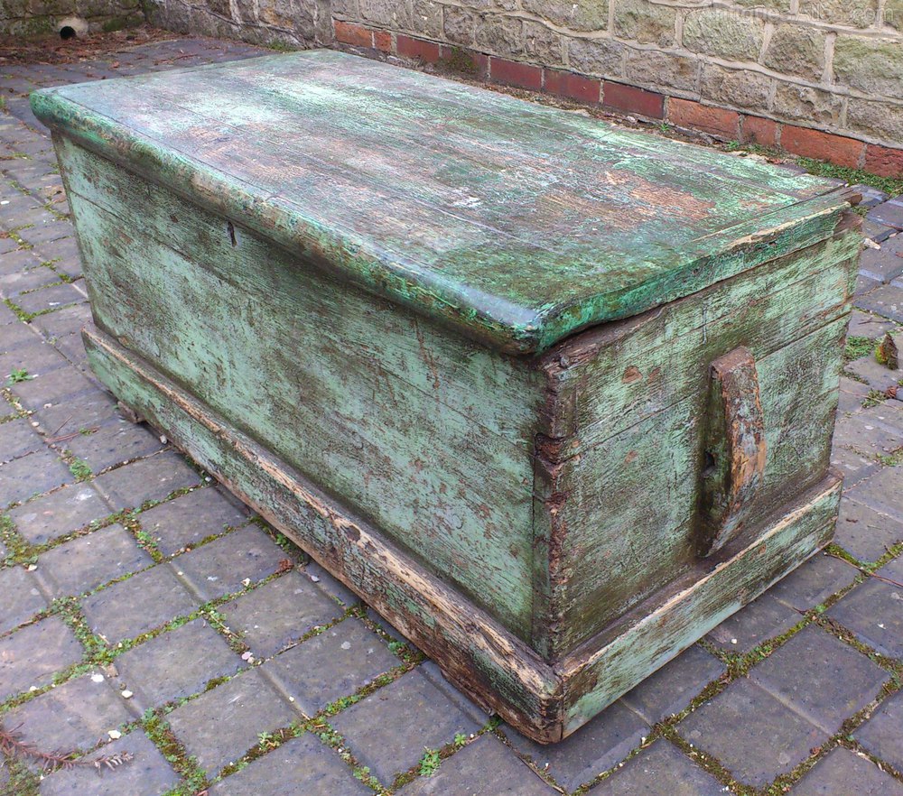 Painted Sea Chest Antiques Atlas