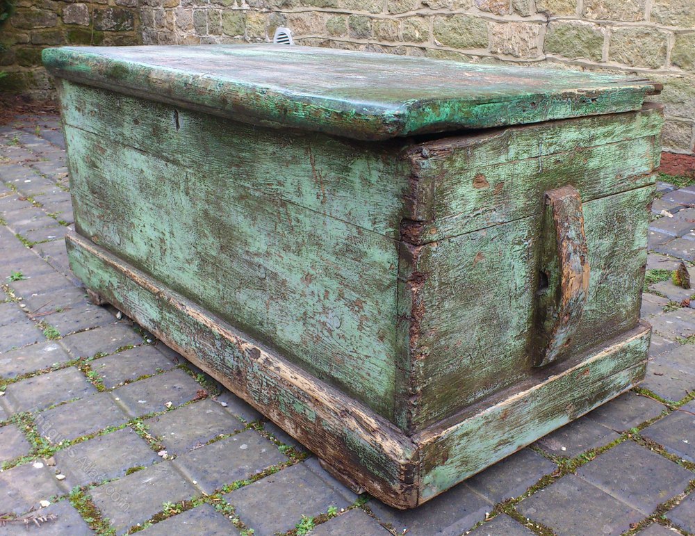 Painted Sea Chest Antiques Atlas