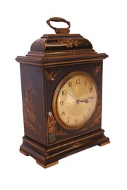 Chinoiserie Decorated Mantel Clock 1920s