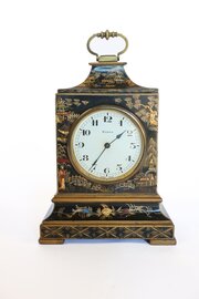 Chinoiserie Decorated Mantel Clock 1920s