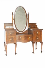 Edwardian Mahogany Dressing Table 