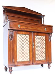 Late Regency Mahogany Chiffonier