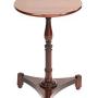 Late Regency Rosewood Circular top lamp table
