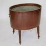 Regency Mahogany oval wine cooler