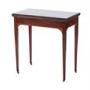 Sheraton Revival Mahogany Inlaid fold over card table