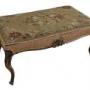 Victorian Walnut & Gilt carved stool